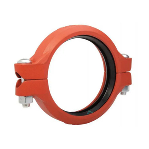 Acoplamiento flexible de instalación de tuberías ranuradas 76,1 mm para conexión de tuberías
