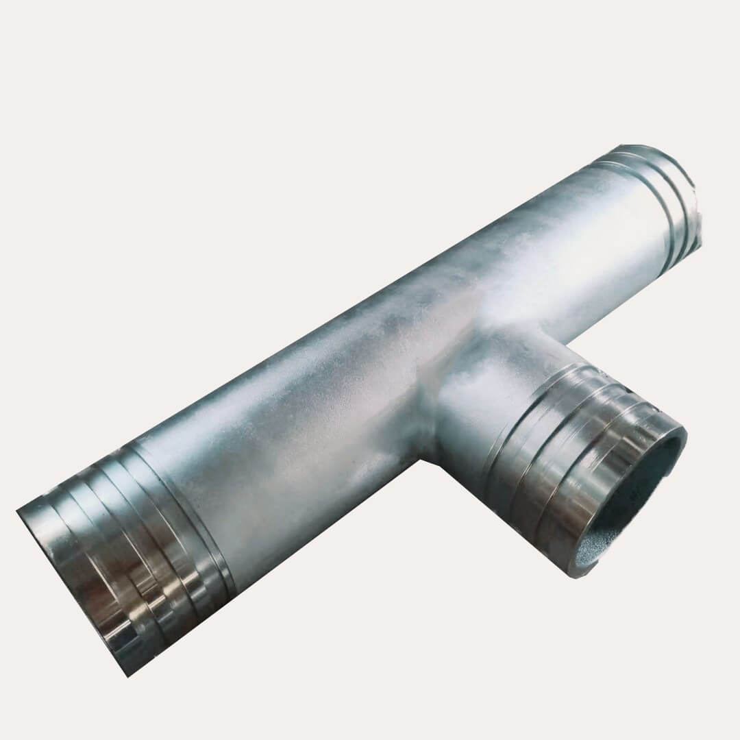  Distribuidores de accesorios de tubería galvanizados en T iguales de acero inoxidable